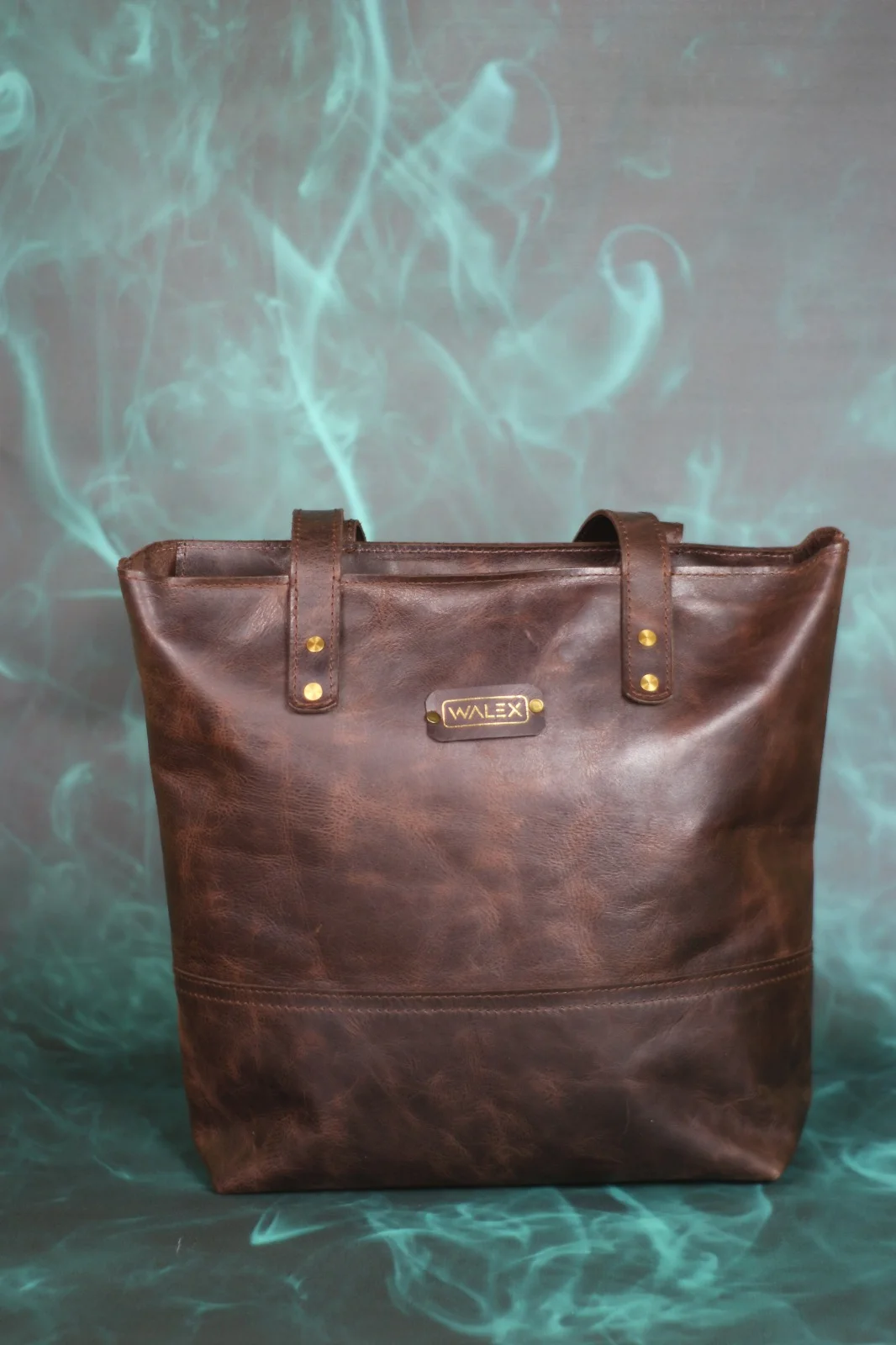 Walex Leather Hakiki Deri Tote Çanta - 3